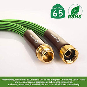 persevere Garden Hose Lightweight Water Hose Kink Free Watering Hose Soft Farm Hose for Watering Lawn, Yard, Garden, Car Washing and Home Cleaning  50, 75 and 100 ft