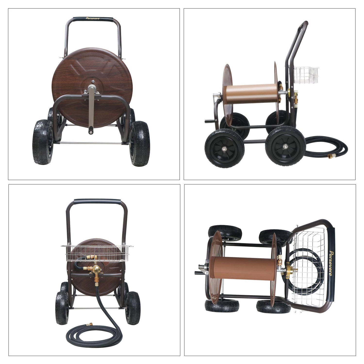 What is Stainless Steel Hose Reel Cart Stainless Steel Braided